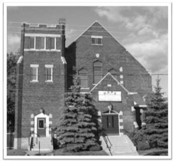 Dufferin Street Presbyterian Church in 1993