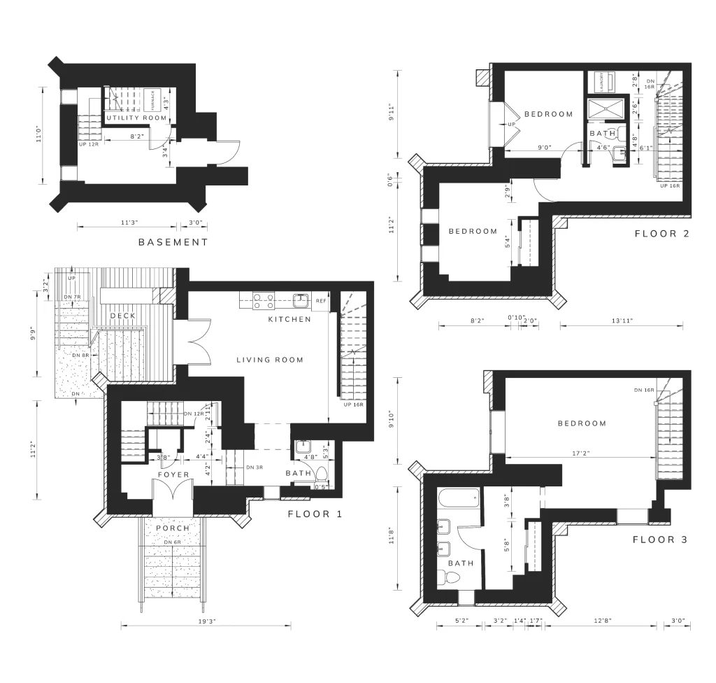 Heritage Towns at Hallam floor plan for suite 102